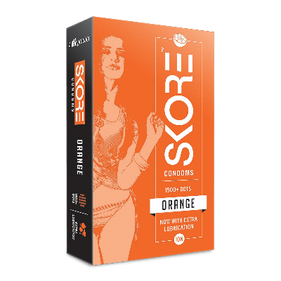 Orange Condoms 1 pack(10pcs)