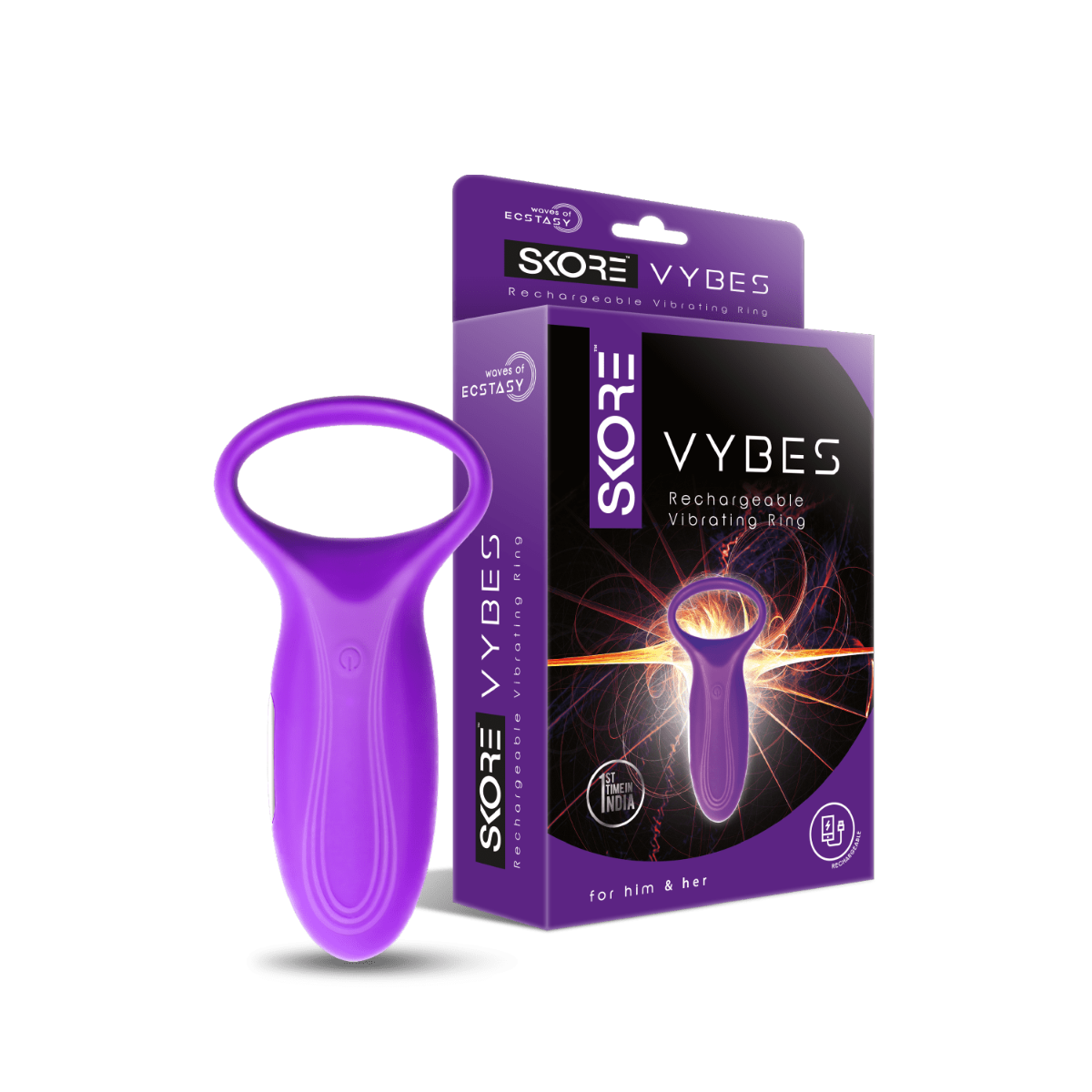 Tirannie Inloggegevens Asser Skore Vybes - Rechargeable Vibrating Ring For Him & Her | Skore Condoms